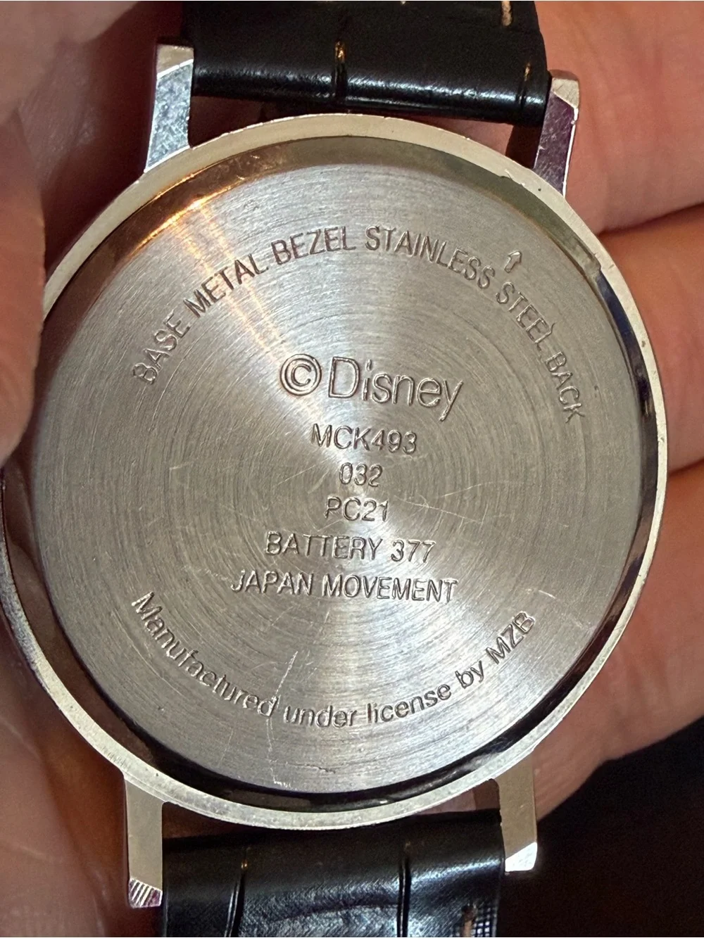 Large Face Mickey Mouse Watch
